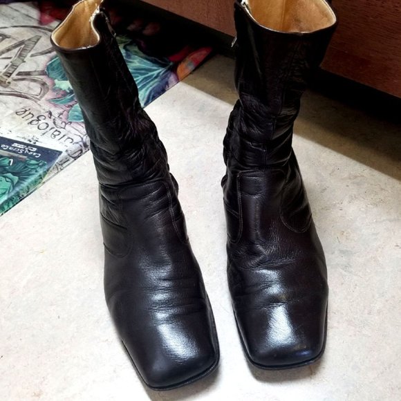 Original 50\'s/60\'s SQUARE TOE Modenist Boots Italy